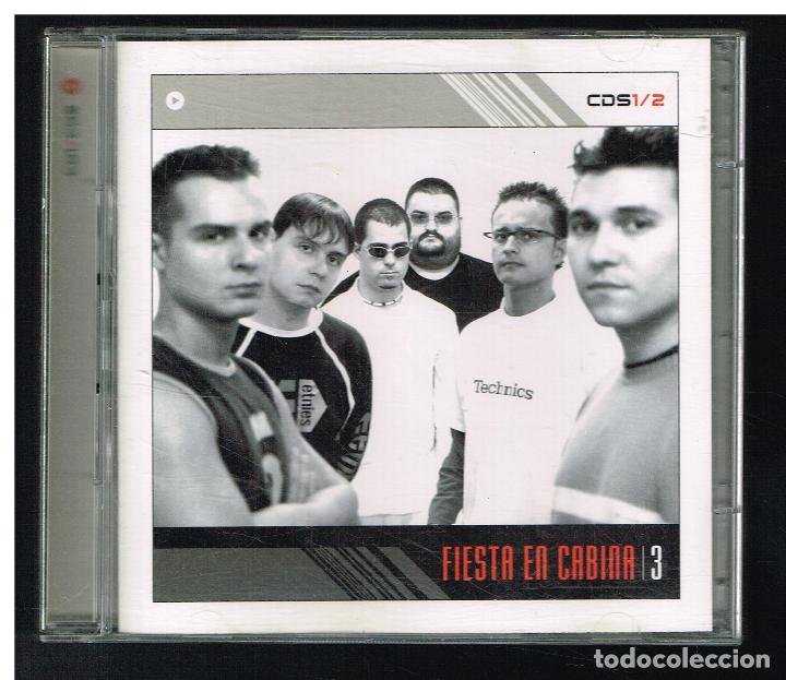 CDs de m&uacute;sica: FIESTA EN CABINA 3 - DOBLE CD 2002 - Foto 1
