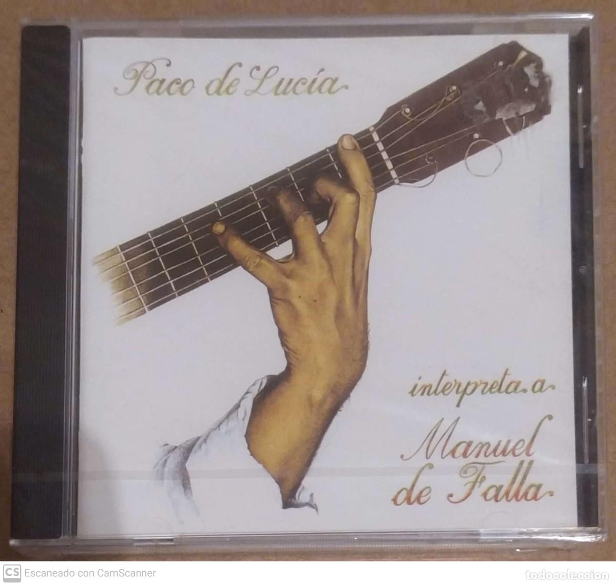 CDs de m&uacute;sica: PACO DE LUCIA (INTERPRETA A MANUEL DE FALLA) CD 1995 * Precintado - Foto 1