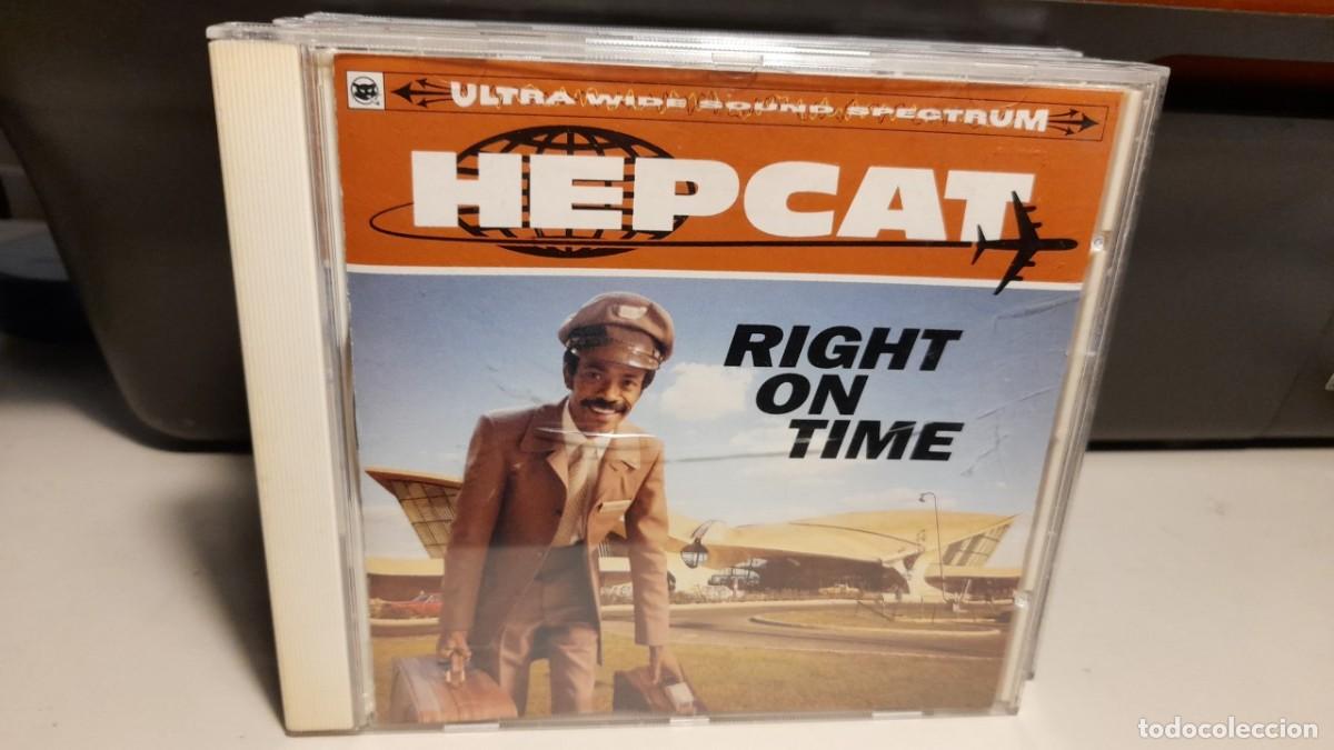 CDs de m&uacute;sica: CD HEPCAT : RIGHT ON TIME ( REGGAE, SKA, ROCKSTEADY ) - Foto 1