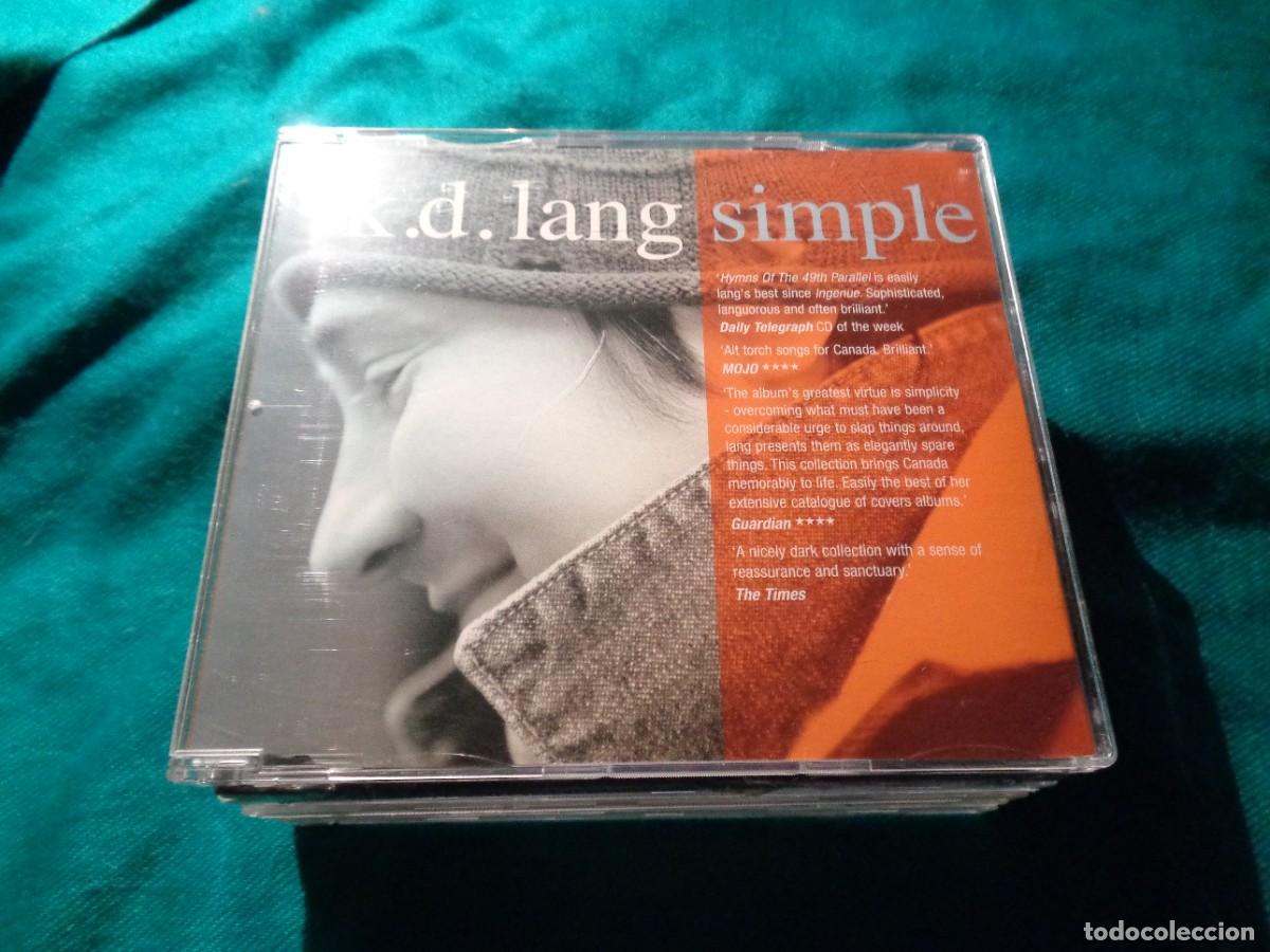 CDs de m&uacute;sica: K. D. LANG. SIMPLE. CD SINGLE. PROMOCIONAL .IMPECABLE(#*) - Foto 1