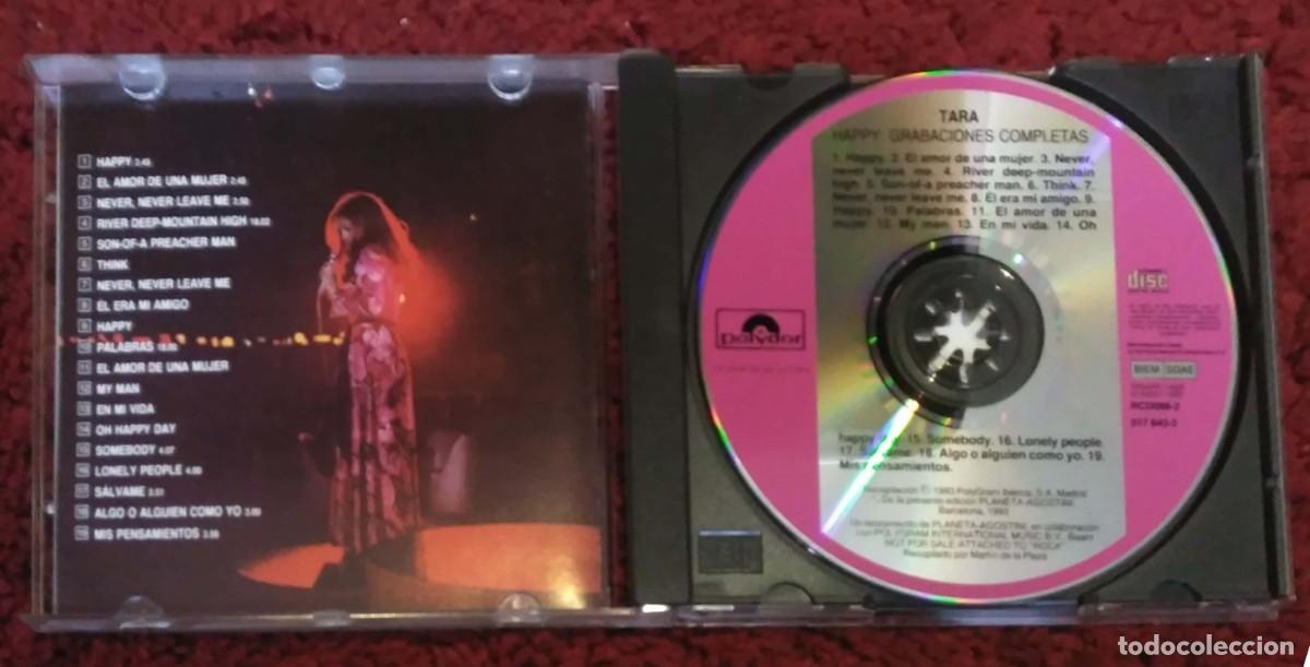 CDs de m&uacute;sica: TARA (HAPPY: GRABACIONES COMPLETAS) CD 1993 - Foto 3
