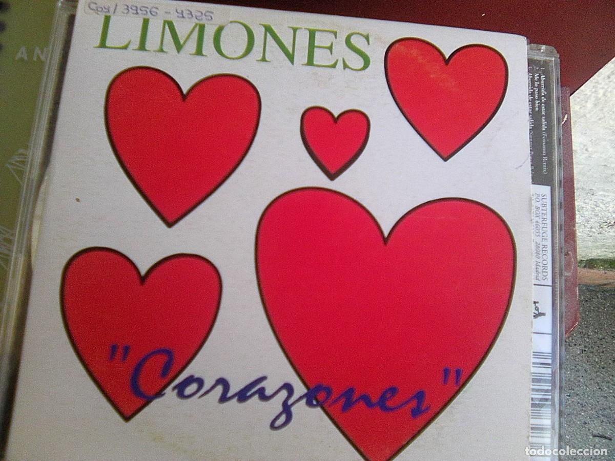 CDs de m&uacute;sica: Limones, Los - corazones - CD single - (Salinas, 1995) - Foto 1