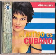 CD de Música: EL RITMO ES CUBANO - VERANO CALIENTE VOLUMEN 8. Lote 376369754