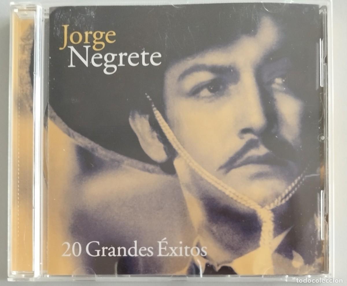CDs de m&uacute;sica: JORGE NEGRETE, 20 GRANDES EXITOS - Foto 1