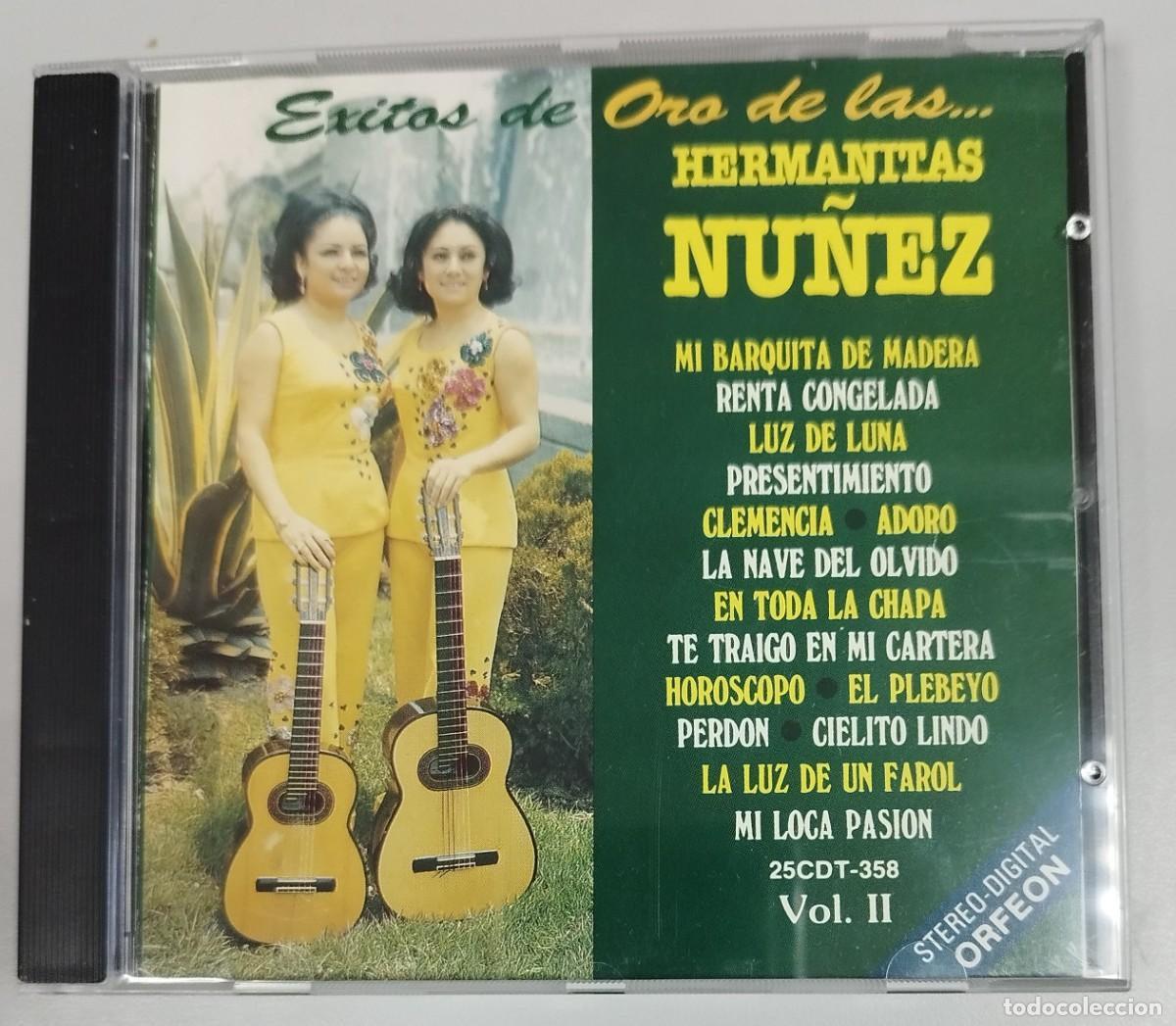 CDs de m&uacute;sica: HERMANITAS NU&Ntilde;EZ EXITOS DE ORO - Foto 1