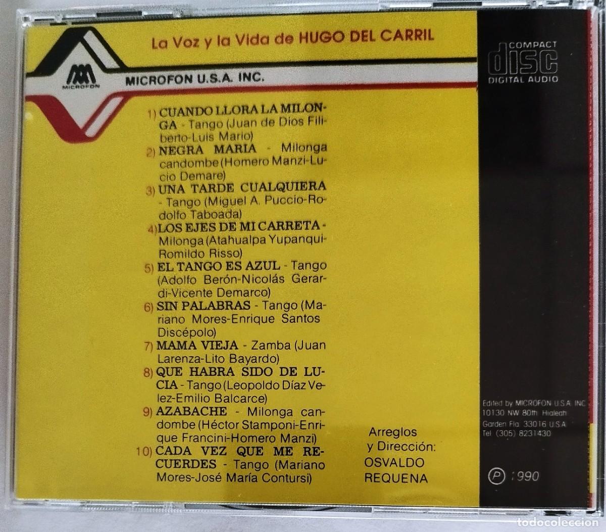 CDs de m&uacute;sica: HUGO DEL CARRIL, LA VOZ Y LA VIDA - Foto 2