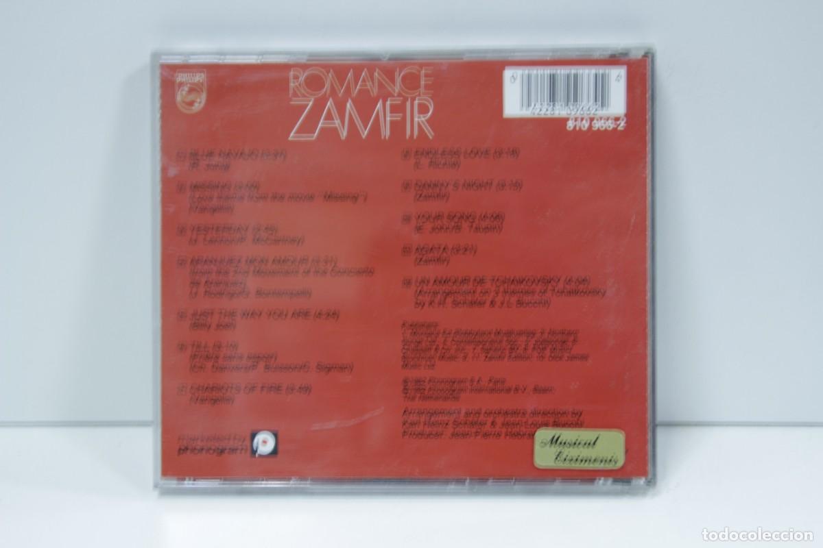 CDs de m&uacute;sica: DISCO CD. Zamfir &ndash; Romance. COMPACT DISC. - Foto 2