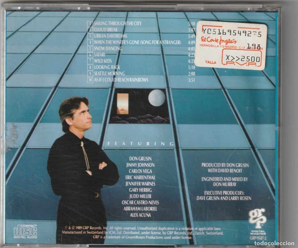 CDs de m&uacute;sica: DAVID BENOIT - URBAN DAYDREAMS (CD GRP 1989) - Foto 2