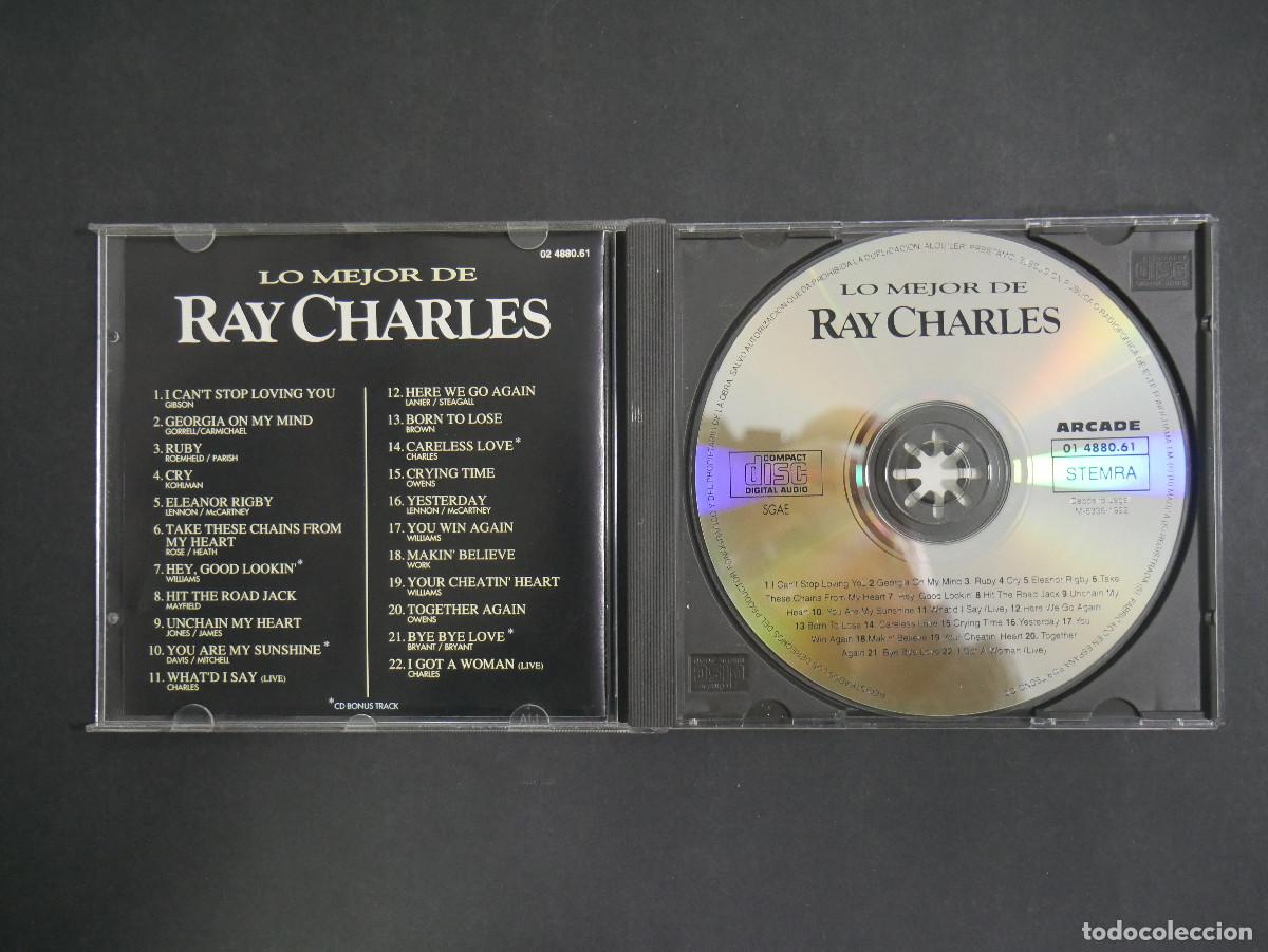CDs de m&uacute;sica: LO MEJOR DE RAY CHARLES - Foto 2