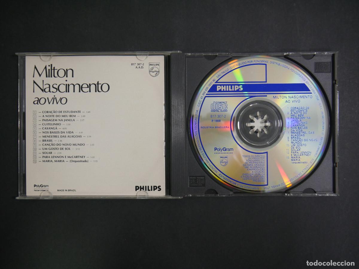 CDs de m&uacute;sica: Milton Nascimento Aovivo - Foto 3