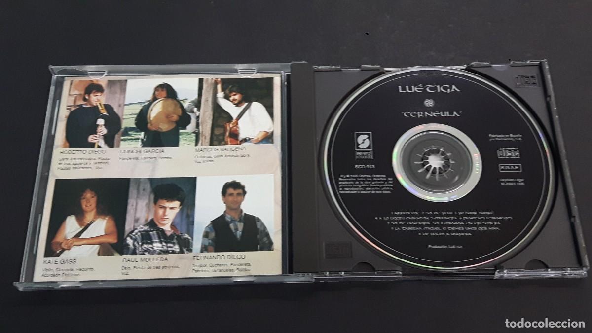 CDs de m&uacute;sica: CD NUEVO - LU&Eacute;TIGA - CERN&Eacute;ULA - 1996 - Foto 2