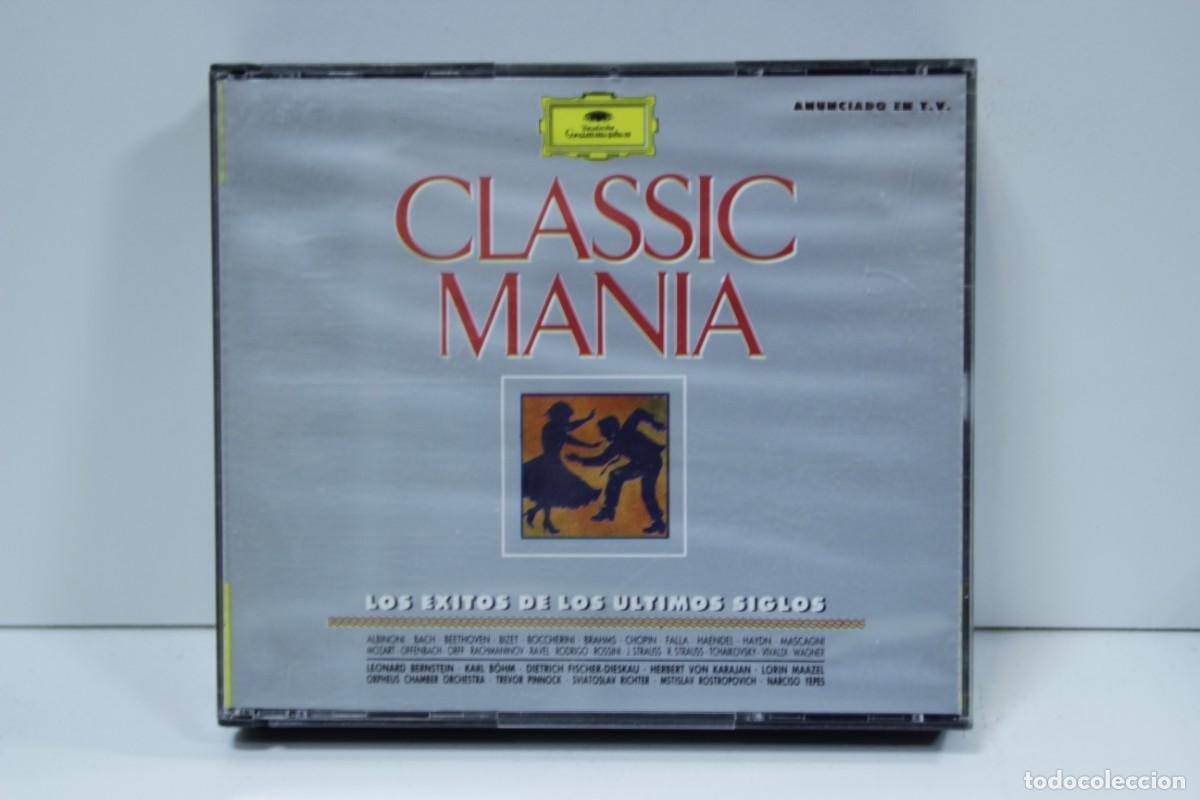 CDs de m&uacute;sica: DISCO 2 X CD. Classic Mania (Los Exitos De Los Ultimos Siglos). COMPACT DISC. - Foto 1