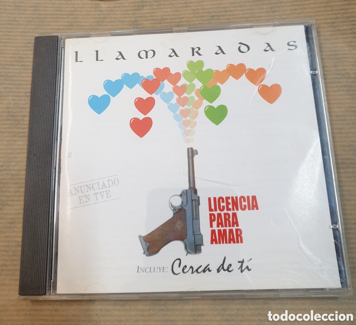 CDs de m&uacute;sica: Llamaradas - cerca de ti - Foto 1