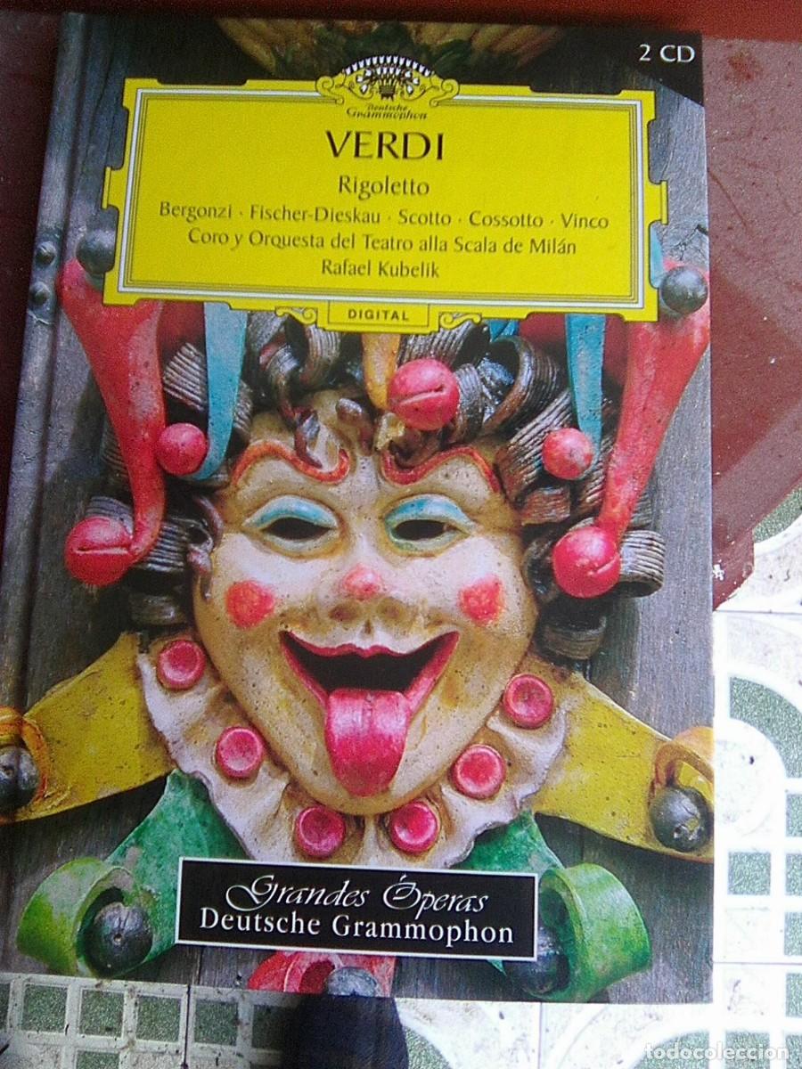 CDs de m&uacute;sica: Verdi, Giuseppe - Rigoletto- Grabaci&oacute;n 1964 - (RBA, 2007) 2 CD&acute;s + libro