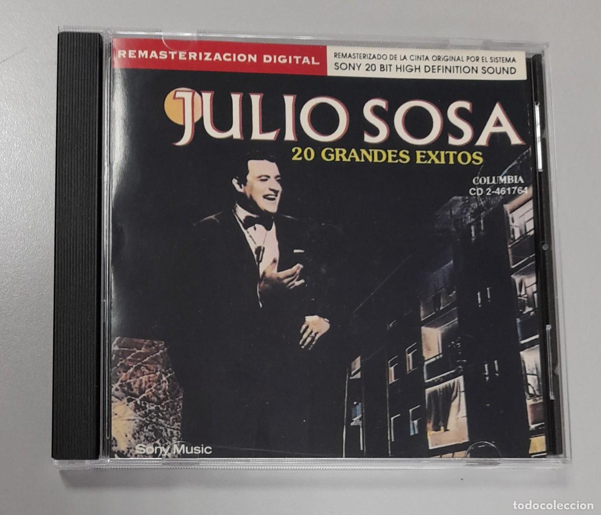 CDs de m&uacute;sica: JULIO SOSA, 20 GRANDES EXITOS - Foto 1