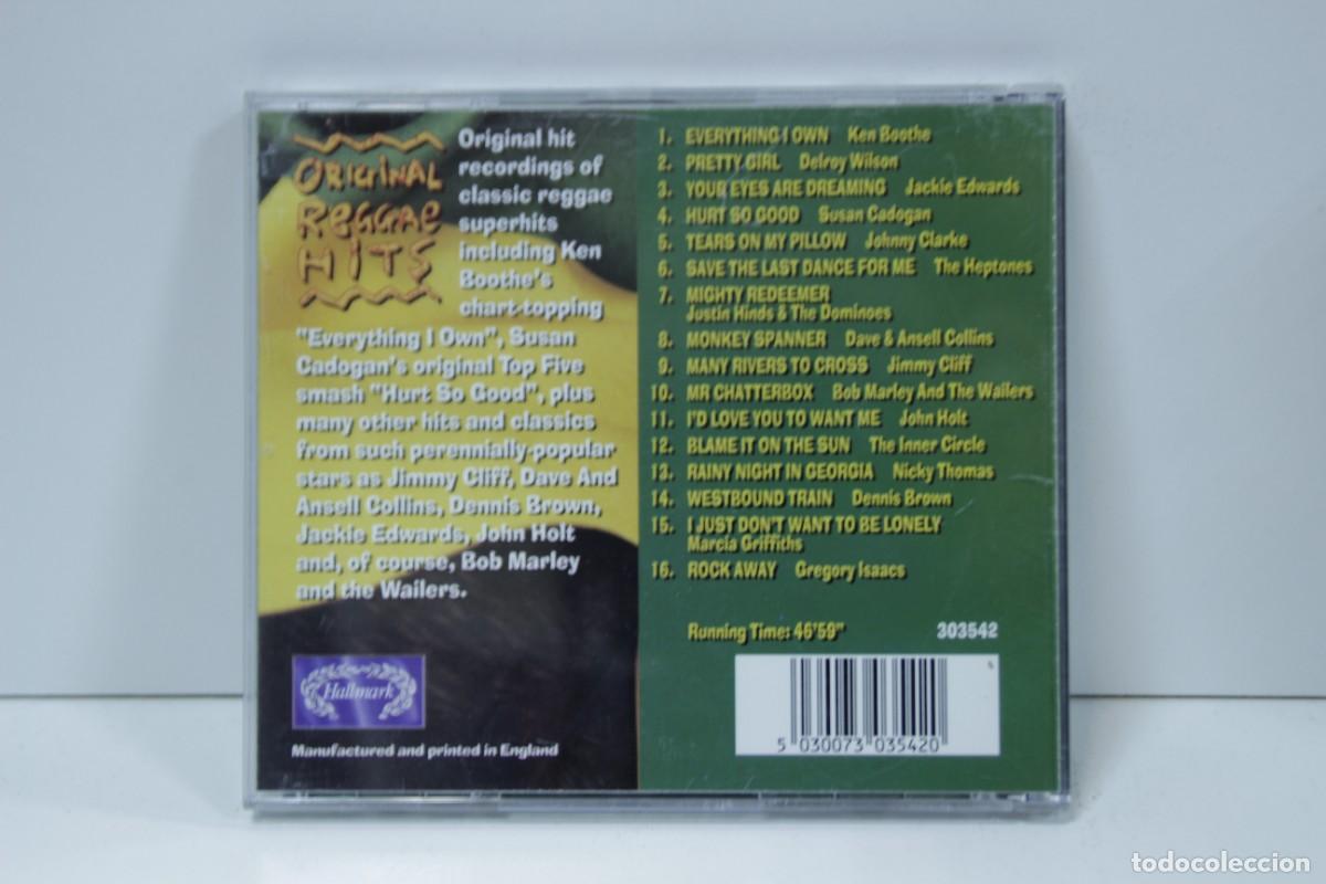 CDs de m&uacute;sica: DISCO CD. Original Reggae Hits. COMPACT DISC. - Foto 2