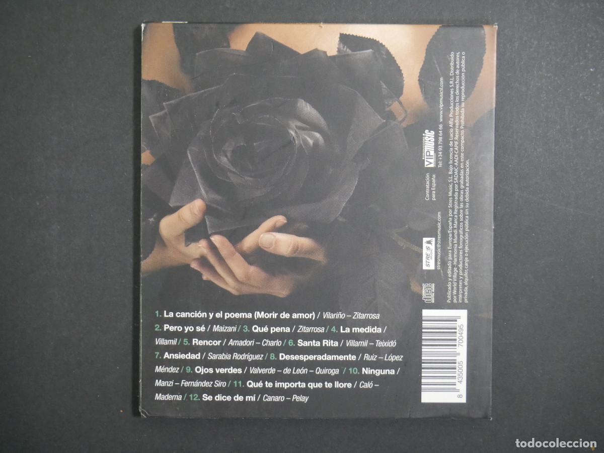 CDs de m&uacute;sica: SOLEDAD VILLAMIL MORIR DE AMOR -CD - Foto 2