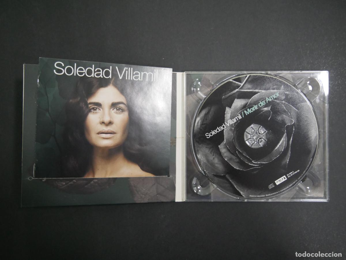 CDs de m&uacute;sica: SOLEDAD VILLAMIL MORIR DE AMOR -CD - Foto 3