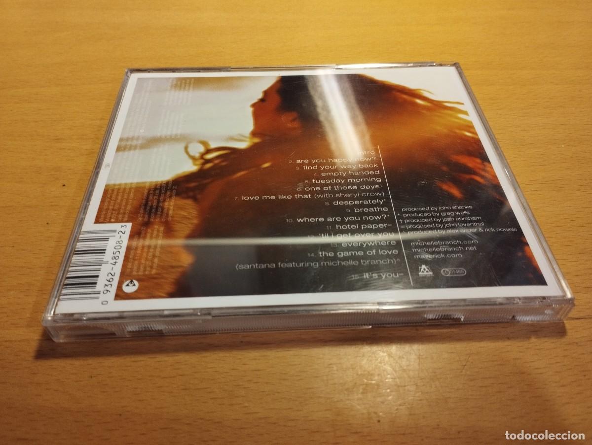 CDs de m&uacute;sica: MICHELLE BRANCH. HOTEL PAPER (CD) - Foto 3
