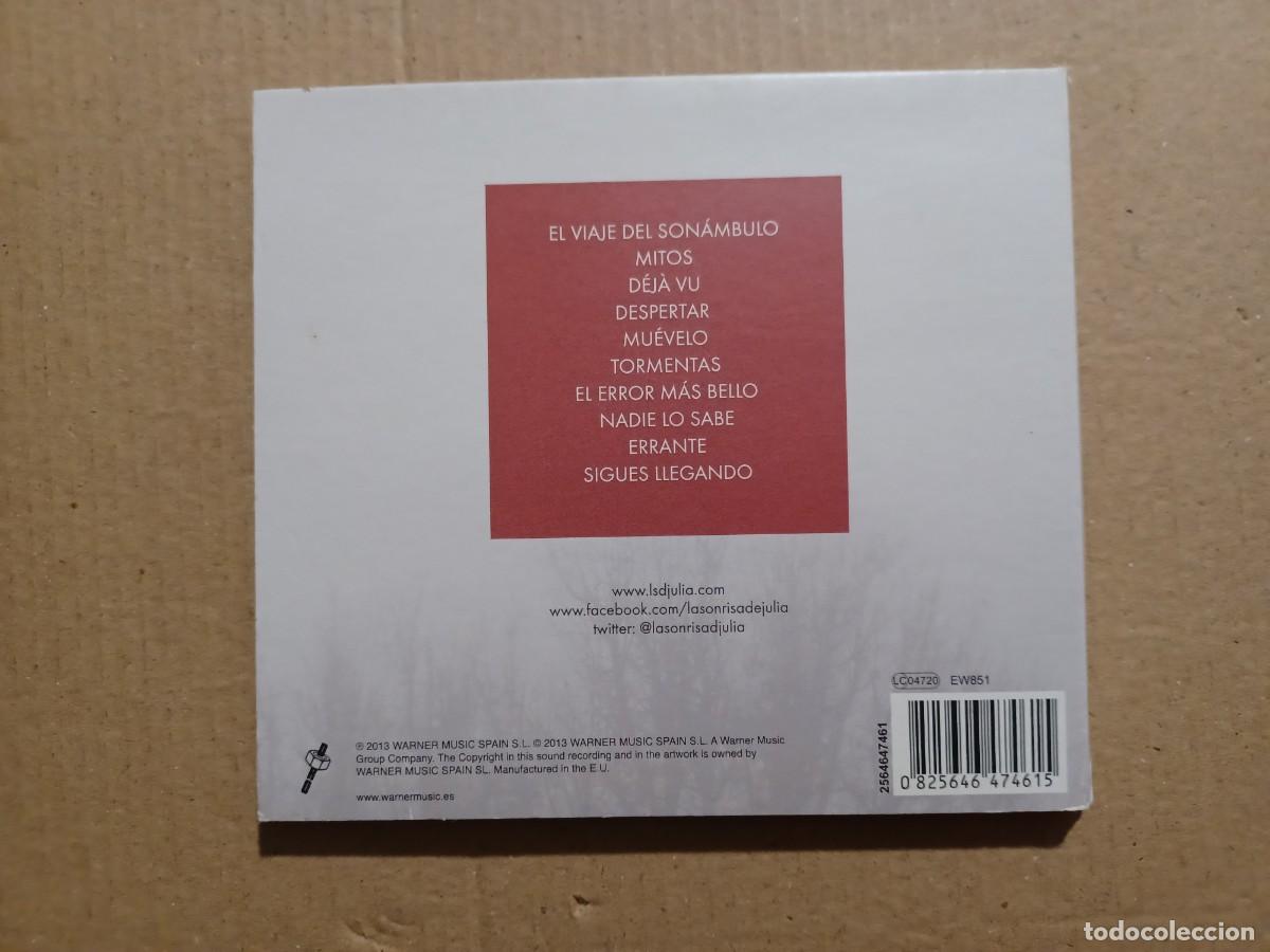 CDs de m&uacute;sica: LA SONRISA DE JULIA - EL VIAJE DEL SONAMBULO CD DIGIPACK 2013 - Foto 3