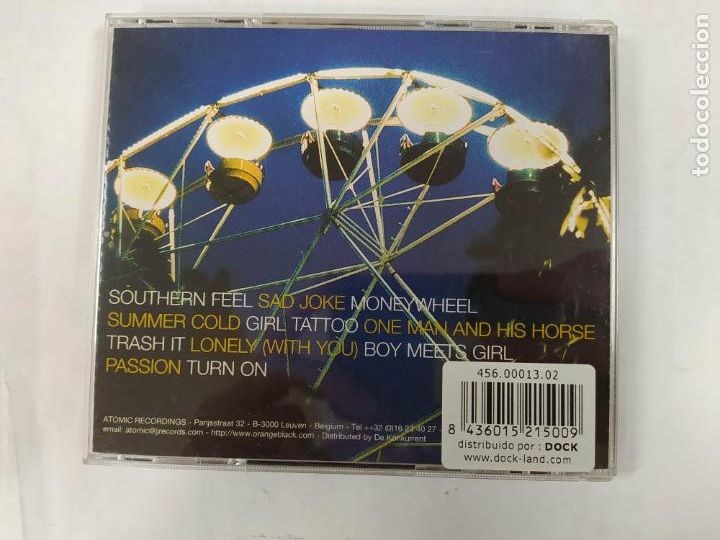 CDs de m&uacute;sica: ORANGE BLACK. BRIGHT LIGHTS. CD. TDKCD222 - Foto 3