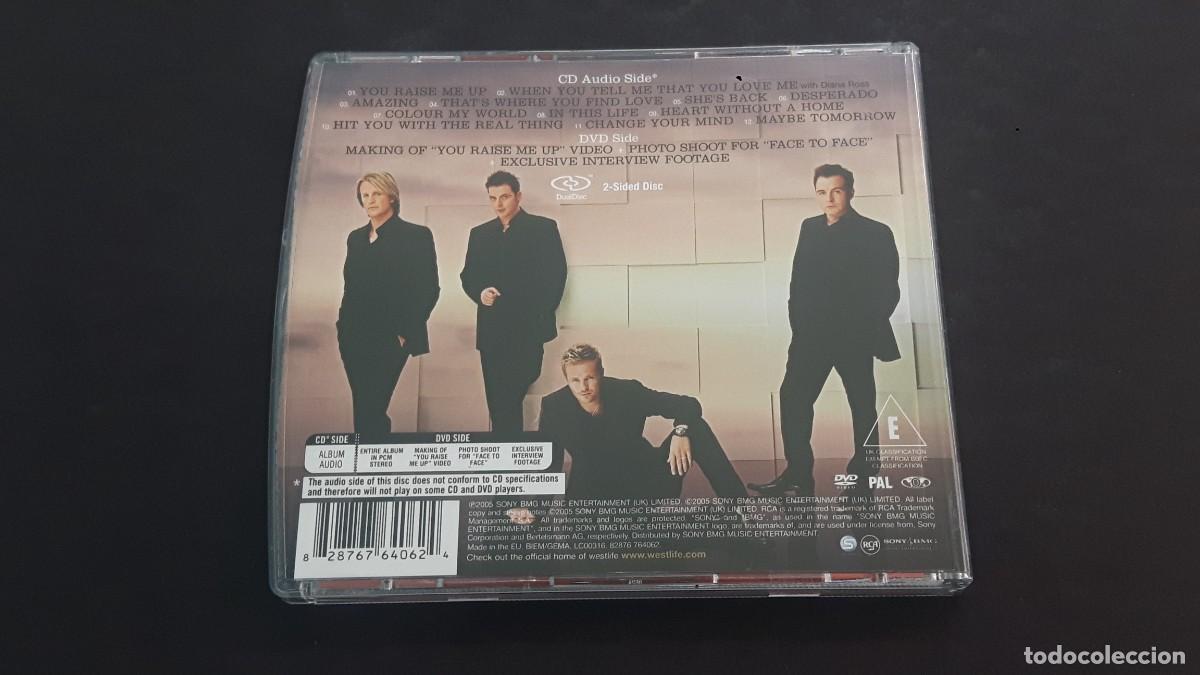 CDs de m&uacute;sica: CD + DVD - WESTLIFE - FACE TO FACE - 2005 - Foto 4