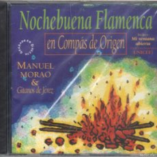 CDs de Música: NOCHEBUENA FLAMENCA MANUEL MORAO Y GITANOS DE JEREZ NUEVO PRECINTADO. Lote 376902379