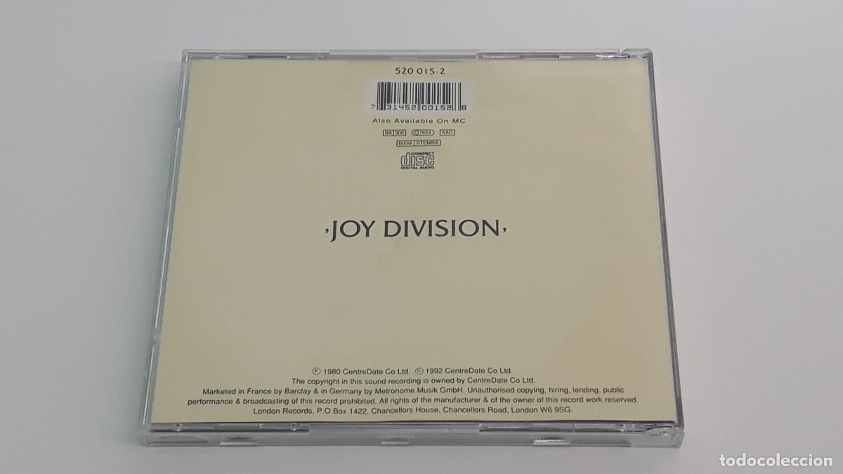 CDs de m&uacute;sica: CD JOY DIVISION - CLOSER - Foto 3