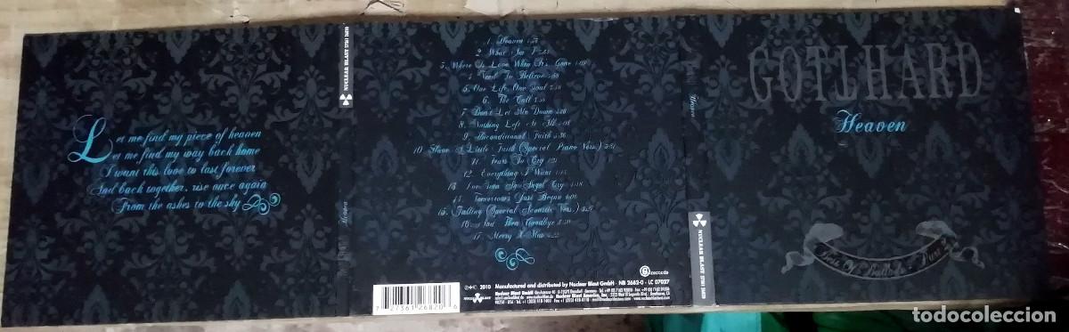 CDs de m&uacute;sica: Gotthard &lrm;&ndash; Heaven CD, Digipak Germany 2010 - Foto 3