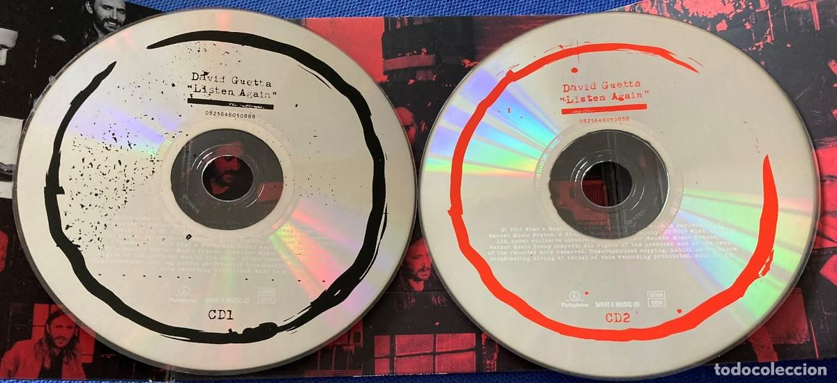 CDs de m&uacute;sica: DAVID GUETTA - LISTEN AGAIN - EDICI&Oacute;N 2 x CD - Foto 5