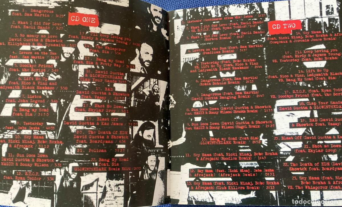 CDs de m&uacute;sica: DAVID GUETTA - LISTEN AGAIN - EDICI&Oacute;N 2 x CD - Foto 6
