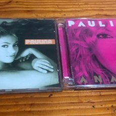 CDs de Música: LOTE 2 CD PAULINA RUBIO ANANDA 2006 PAULINA 2000 SINGLE MAXI LP VINILO THALIA MEXICO MEXICANA DVD. Lote 377026324