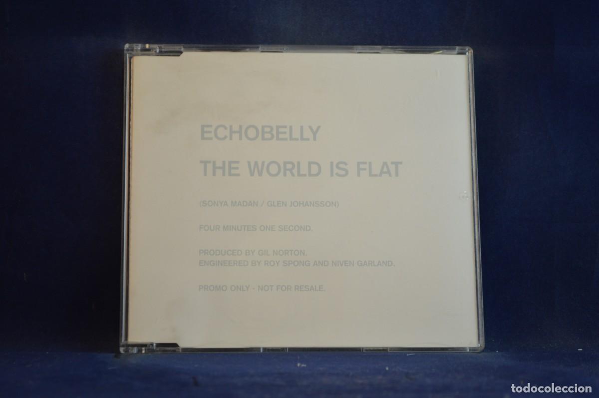 CDs de m&uacute;sica: ECHOBELLY - THE WORLD IS FLAT - CD SINGLE PROMO - Foto 1