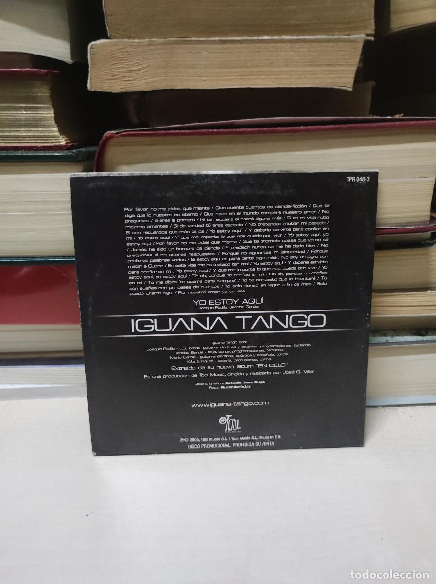 CDs de m&uacute;sica: IGUANA TANGO YO ESTOY AQUI - Foto 2