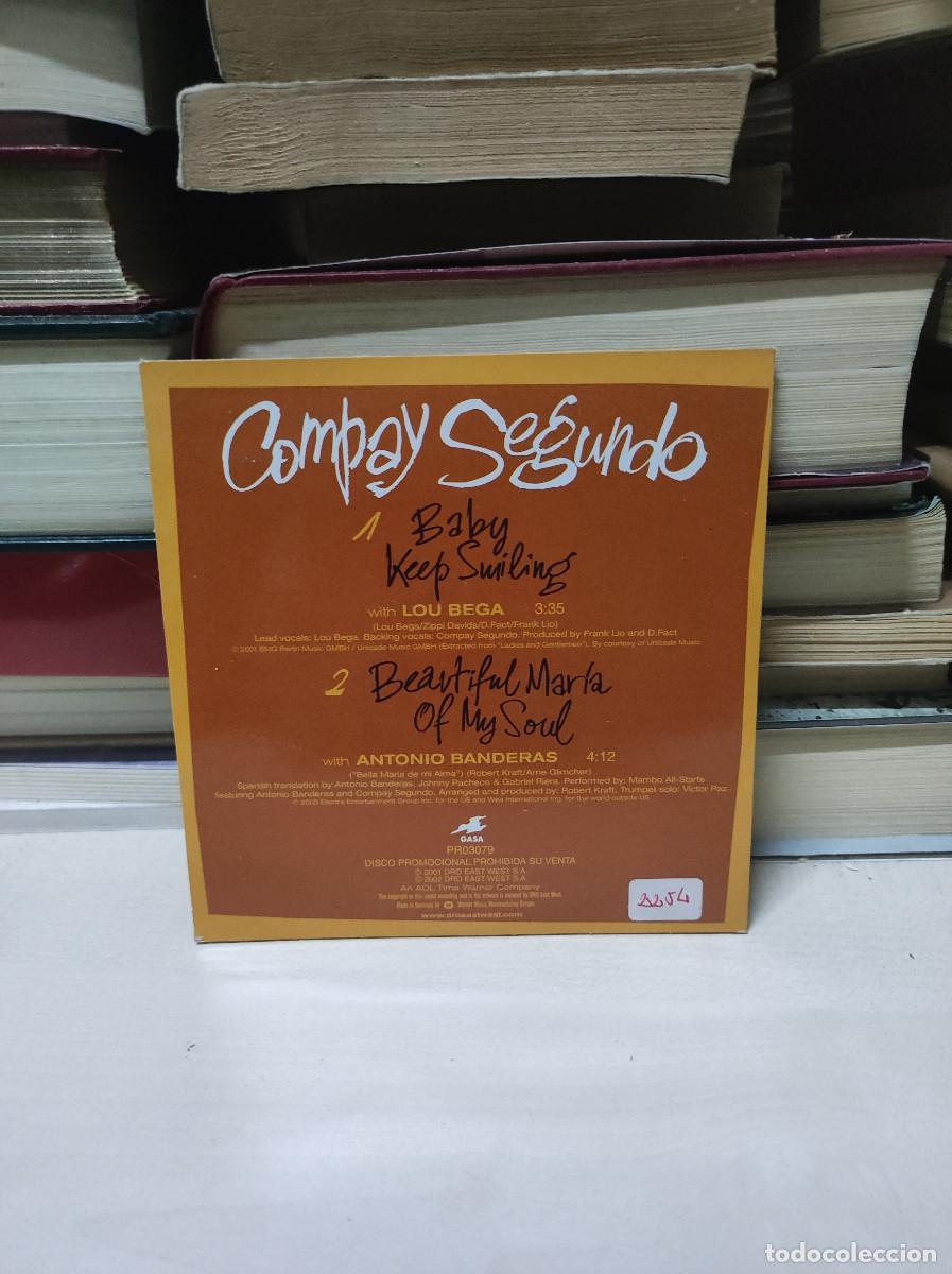 CDs de m&uacute;sica: COMPAY SEGUNDO BABY KEEP SMILING - Foto 2