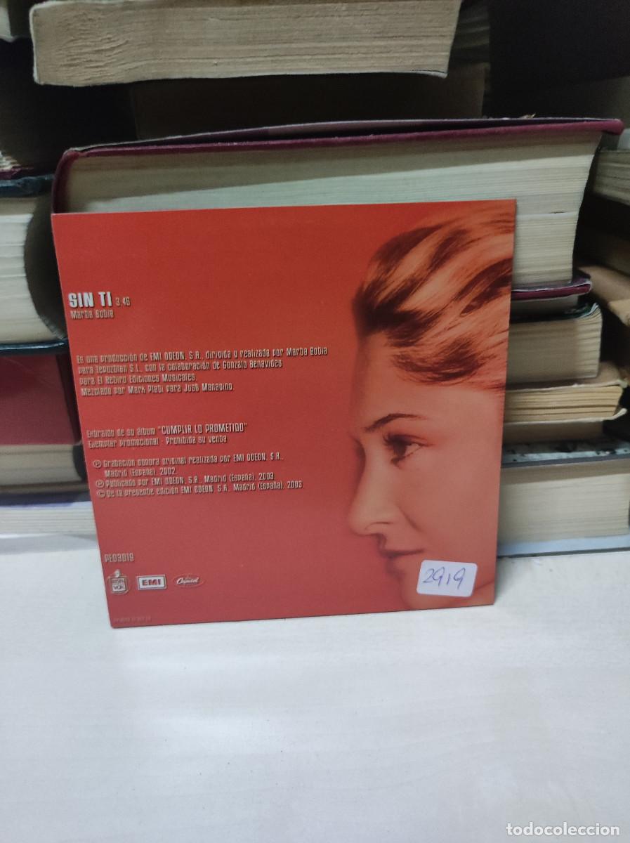 CDs de m&uacute;sica: Marta Botia &ndash; Sin Ti - Foto 2