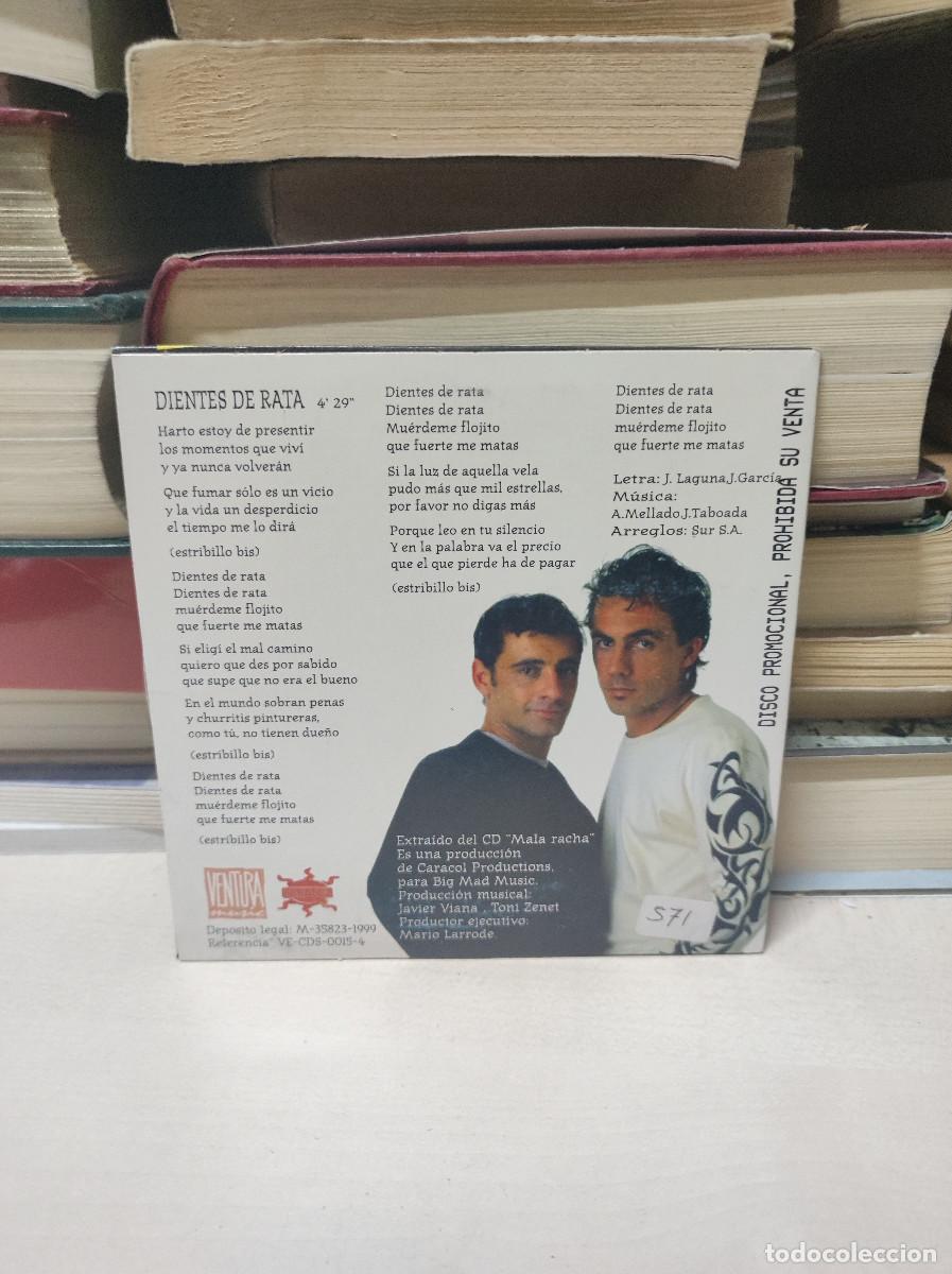 CDs de m&uacute;sica: SUR, S. A. &ndash; Dientes De Rata - Foto 2