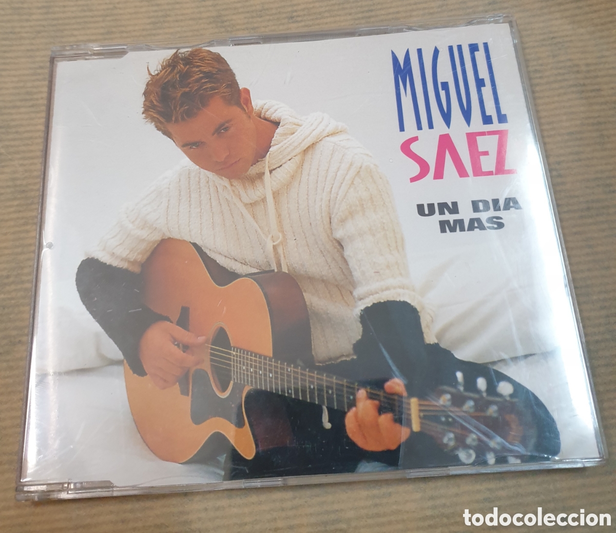 CDs de m&uacute;sica: Miguel Saez - un d&iacute;a m&aacute;s. Cd single - Foto 1