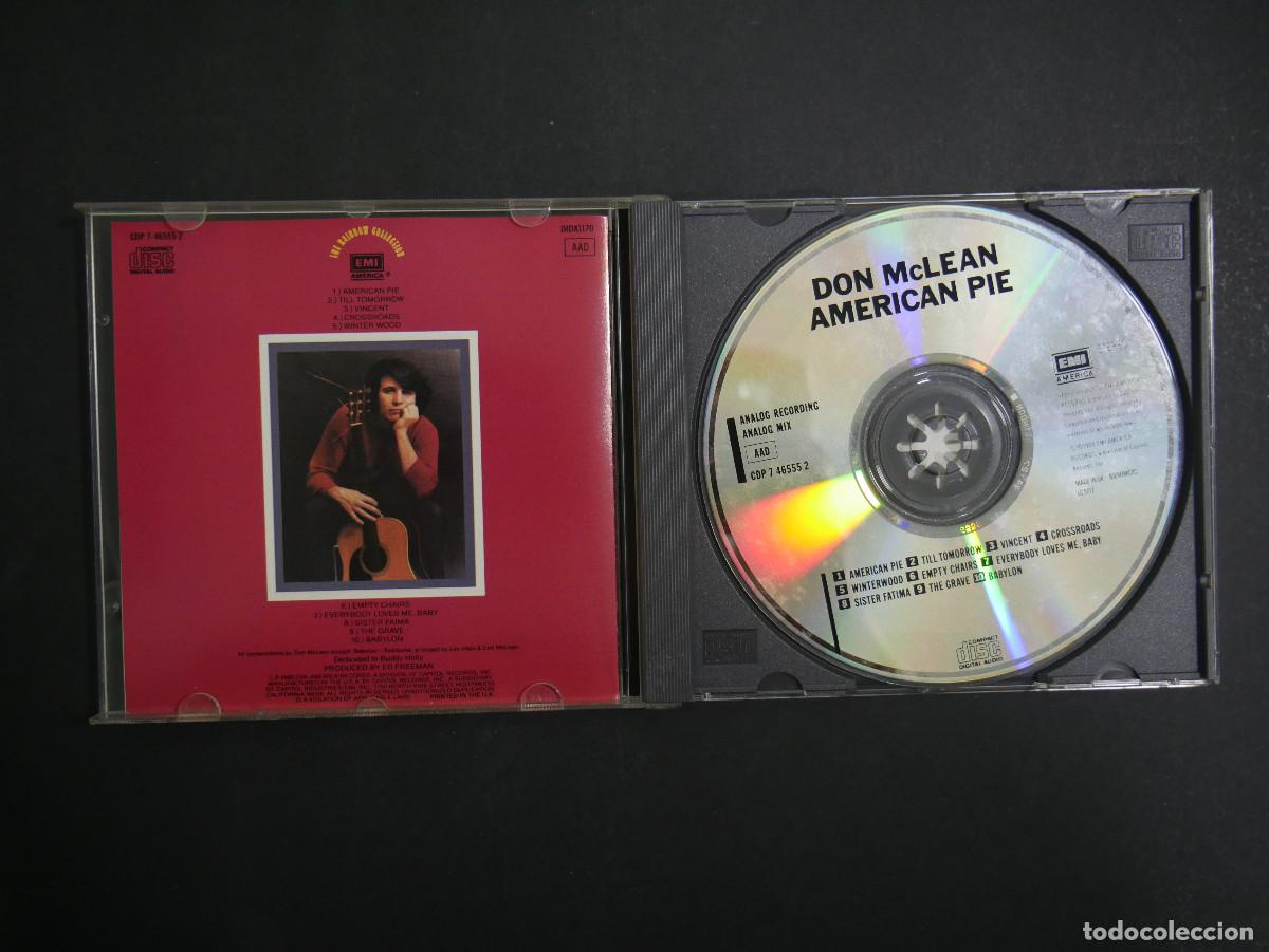 CDs de m&uacute;sica: CD. Don McLean &ndash; American Pie. - Foto 3
