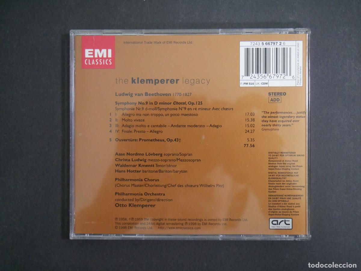 CDs de m&uacute;sica: CD. THE KLEMPERER LEGACY - Foto 2