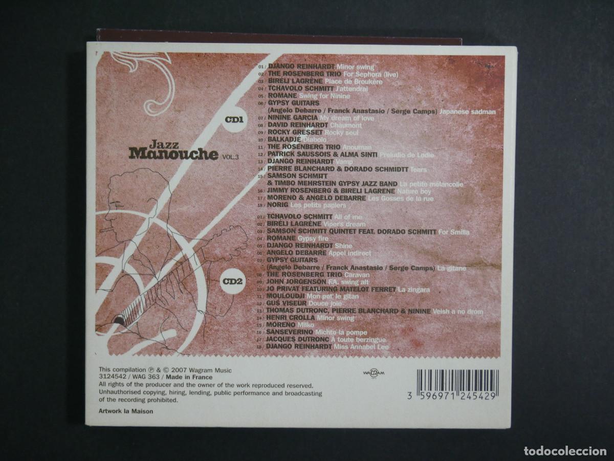 CDs de m&uacute;sica: Varios &lrm;&ndash; Jazz Manouche Vol. 3 - CD - Foto 2