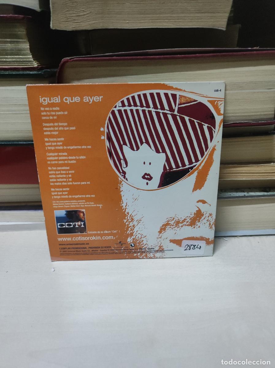 CDs de m&uacute;sica: Coti &ndash; Igual Que Ayer - Foto 2