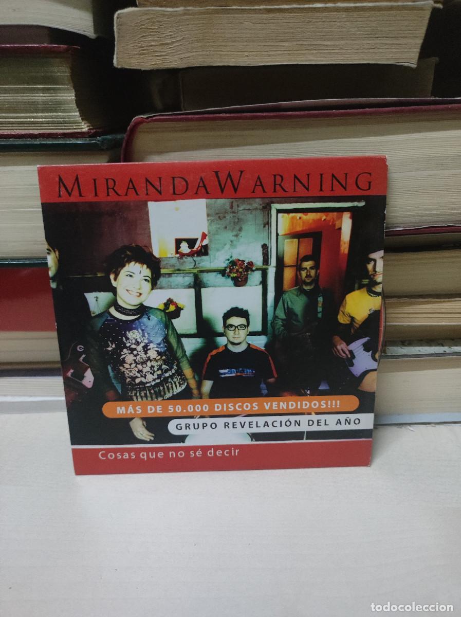 CDs de m&uacute;sica: Miranda Warning &ndash; Cosas Que No Se Decir - Foto 1