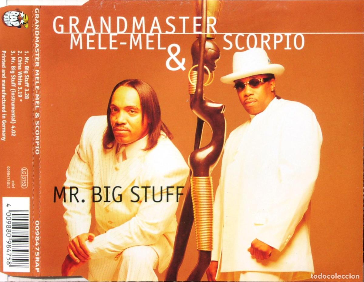 CDs de m&uacute;sica: Mr. Big Stuff (CD Single) - Grandmaster Mele Mel & Scorpio - Foto 1