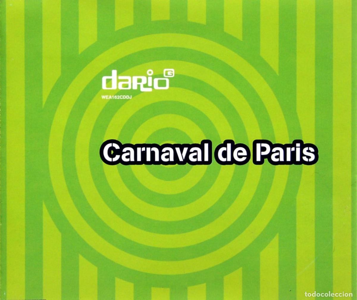 CDs de m&uacute;sica: Carnaval De Paris (CD Single) - G., Dario - Foto 1