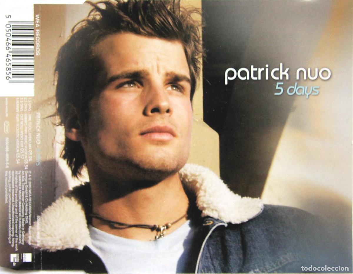 CDs de m&uacute;sica: 5 Days (CD Single) - Nuo, Patrick - Foto 1