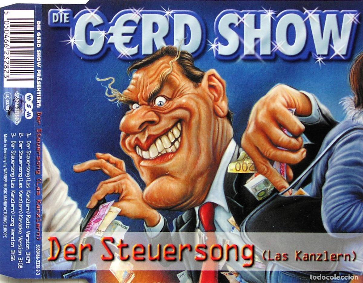 CDs de m&uacute;sica: Der Steuersong (CD Single) - Gerd Show - Foto 1