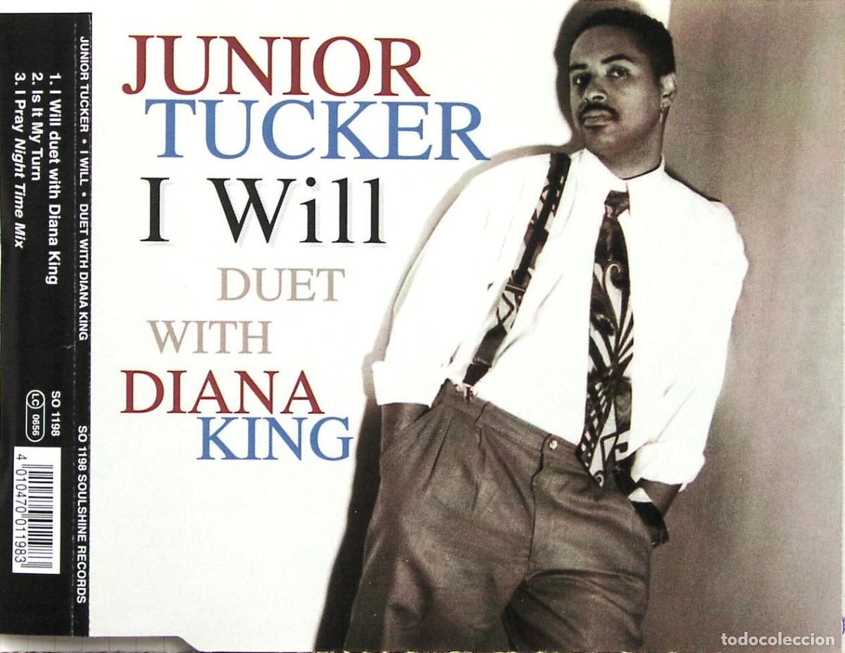 CDs de m&uacute;sica: I Will (CD Single) - Junior Tucker - Foto 1