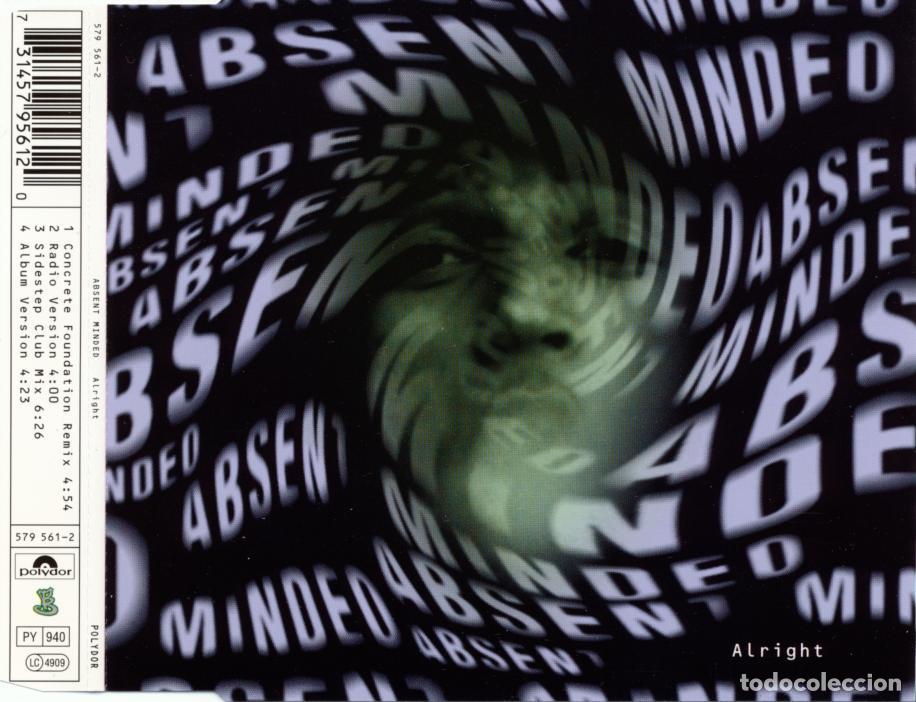 CDs de m&uacute;sica: Alright (CD Single) - Absent Minded - Foto 1