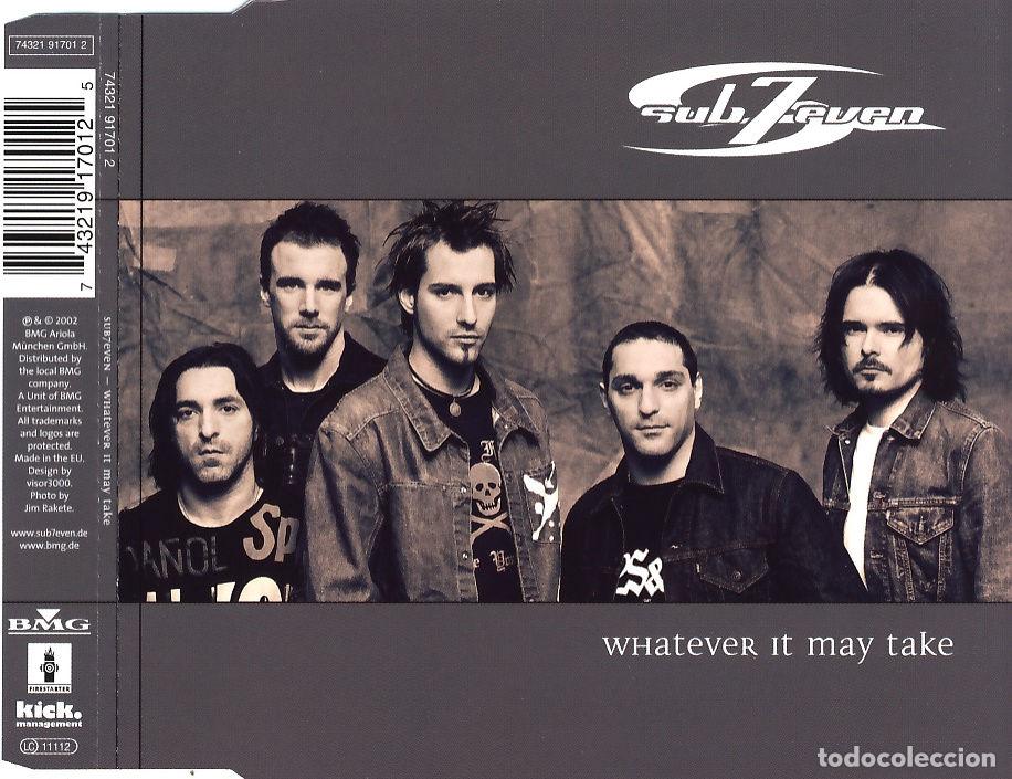 CDs de m&uacute;sica: Whatever It May Take (CD Single) - Sub7even - Foto 1